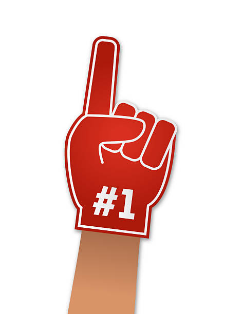istock Football Foam Fingers On A Transparent Background 2226960784