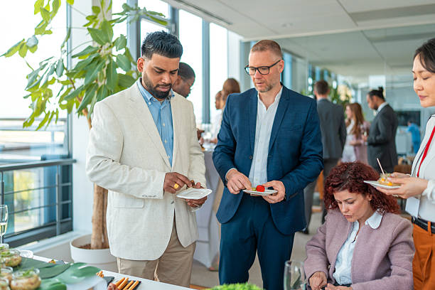 istock Business Meeting Luncheon with Professionals in Modern Office Setting 2226961185