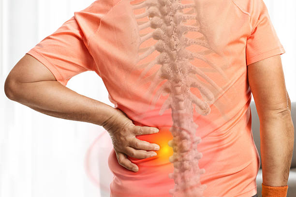 istock Rear view shot of a man holding his back 2226961248