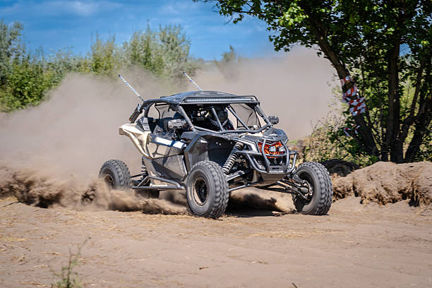 istock UTV vehicle offroad kicking up sand on dune. Extreme, adrenalin. 4x4. 2226972313