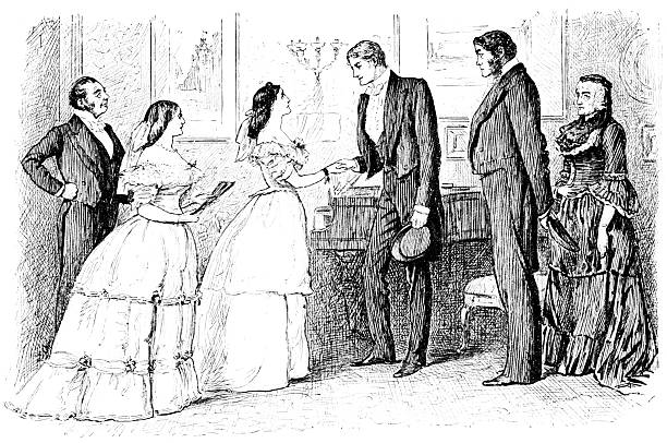 istock As their parents observe from behind, a young woman shakes hands confidently with a young man 2226973257