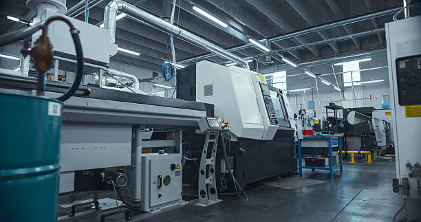 istock An Automated CNC Milling Machine Stands at a Modern Industrial Facility. 2226976314