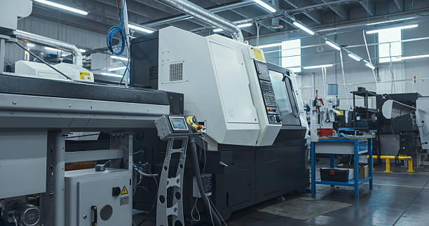istock An Automated CNC Milling Machine Stands at a Modern Industrial Facility. 2226976344