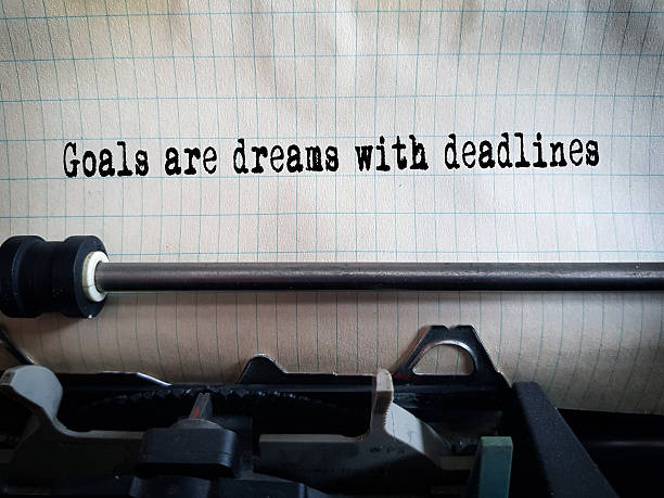 istock Goals are dreams with deadlines 2226984597