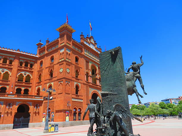The Plaza de Toros de Las Ventas, or simply Las Ventas, is the largest bullfighting ring in Spain. The bronze monument to the bullfighter was created by sculptor Luis Antonio Sanguino de Pascual in 1987