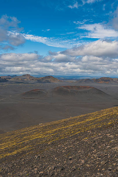 istock Volcanic Landscape with Craters and Rugged Mountains in Iceland 2226986026