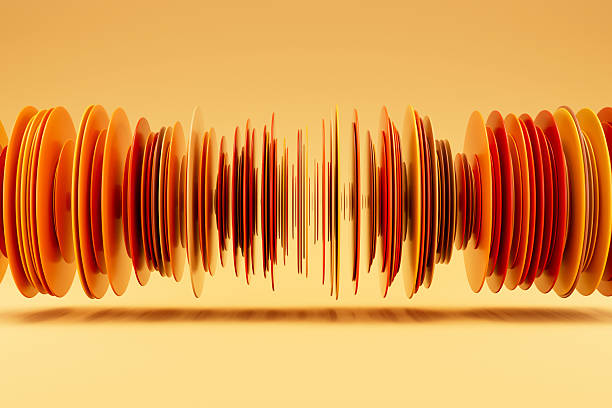 Abstract red circle art design