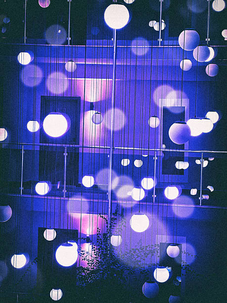 Abstract residential building interior