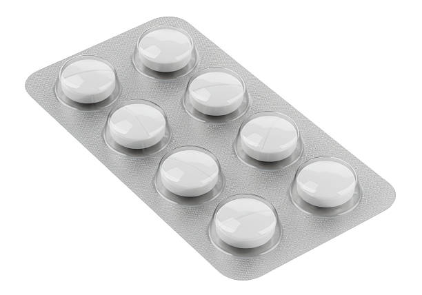istock Isolated Blister Pack of White Pills 2226994285
