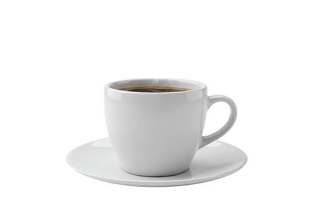 istock Isolated White Coffee Cup with Saucer Refreshing Drink 2226997148