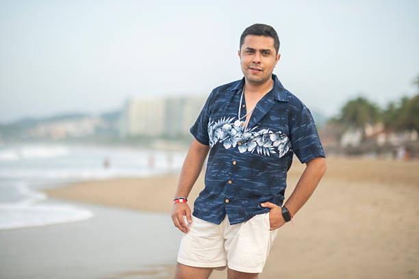 istock young man vacationing on a beautiful Mexican beach posing for a photo while taking a walk along the seashore 2226998516