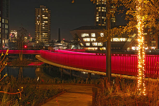 istock Rafter Walk in the Canada Water at night 2227011984