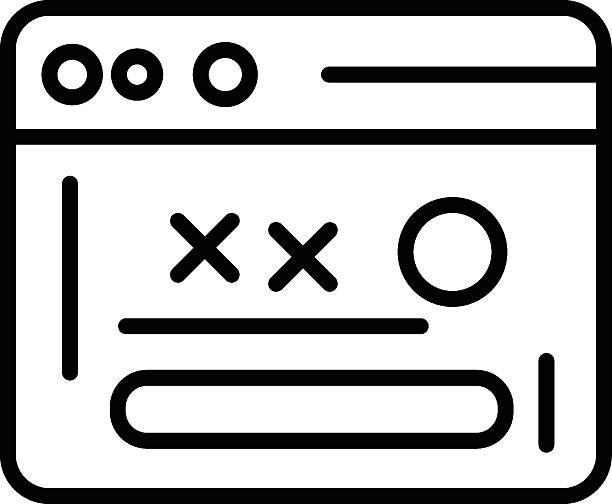 Website Error Vector Icon Website Error icon vector image. Can be used for Coding and Development. connection interrupted stock illustrations