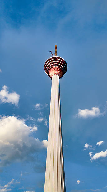 istock Kuala Lumpur Tower on a Sunny Day with Blue Sky and Clouds, Malaysia 2227014577