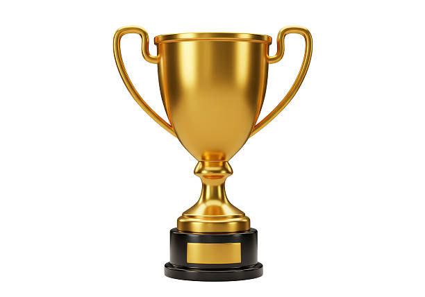 istock Isolated Golden Trophy Cup Symbolizing Victory 2227014801