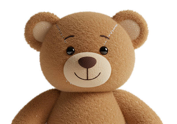 istock Isolated Brown Teddy Bear Plush Toy Childhood 2227014868