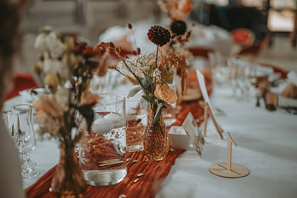 istock Table decoration for a bohemian wedding 2227015357