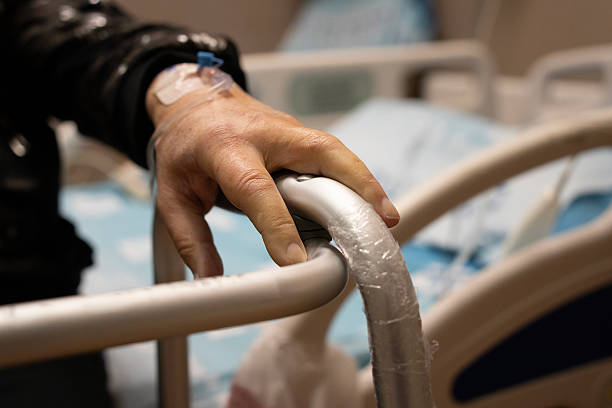 istock A Hospitalized Old Woman's Hand 2227016023