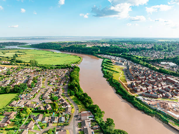 istock Drone view of new housing development being built in the UK 2227018347