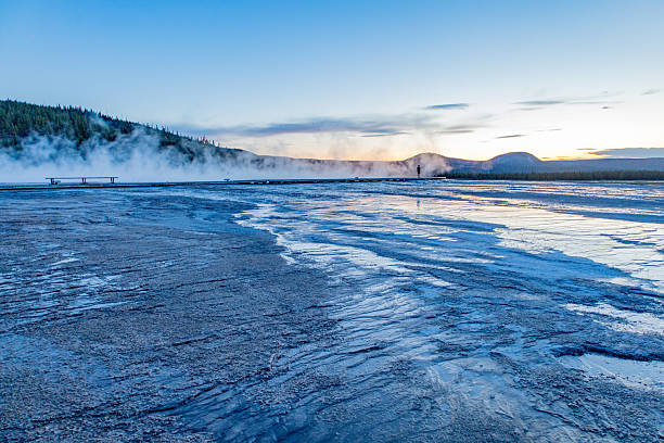 istock Grand Prismatic at dusk 2227029961