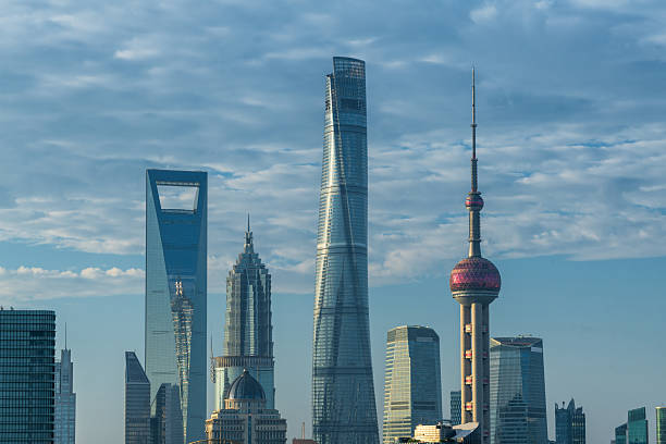 istock Shanghai Oriental Pearl TV Tower and Three-Piece Set 2227047908