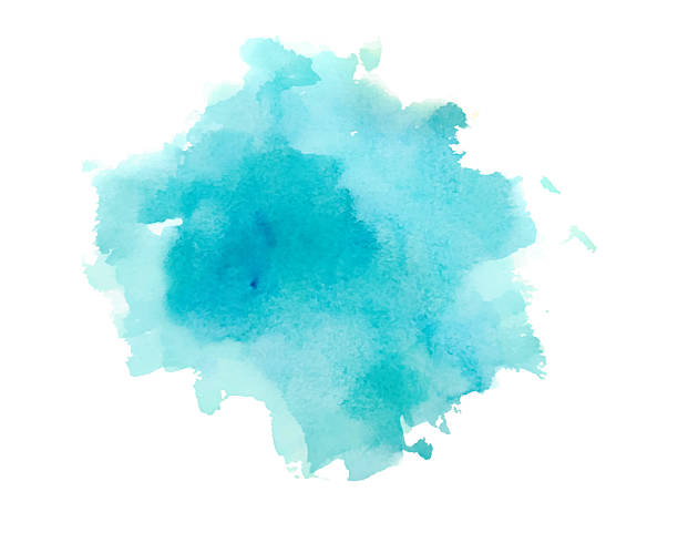 istock artistic turquoise color ink blob grungy backdrop design 2227052154