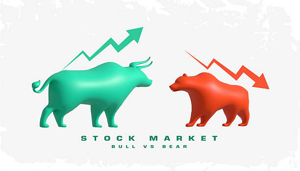 istock 3d bull vs bear stock market volatility background 2227052741