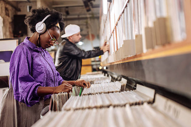 istock Woman Browsing Vinyl Records 2227056373
