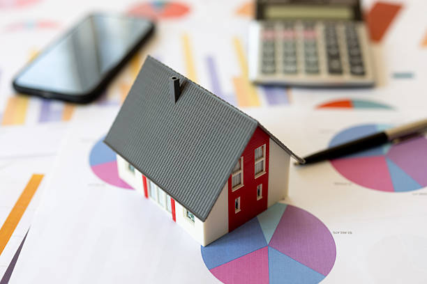 istock Data analysis and calculating about house buying 2227067895