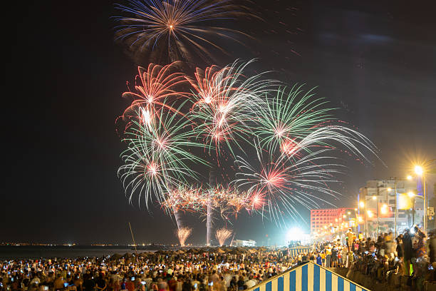 istock Fireworks over the beach during Aouessou Carnival in Sousse, Tunisia 2227072315