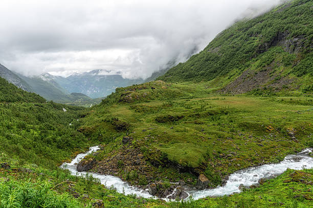 istock Geiranger saeter along route 63 2227076115