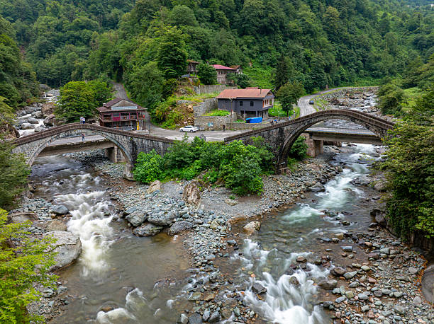 istock Double bridge area, Artvin, Turkey 2227076381