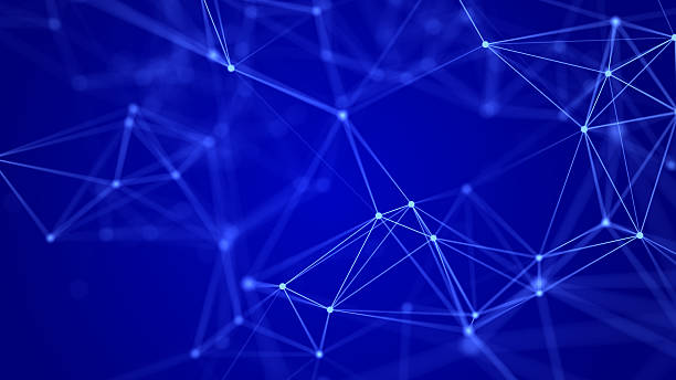 istock Digital communication matrix. Information flows. Technological background of neural networks. 3D rendering. 2227083446