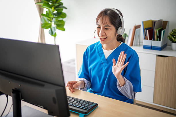 istock Online Medical Appointment with Experienced Physician 2227083990