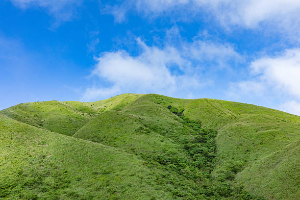 istock Alpine grassland landscape on Wugong Mountain 2227084088
