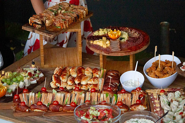 istock Catering All You Can Eat Buffet Mixed Food 2227085679