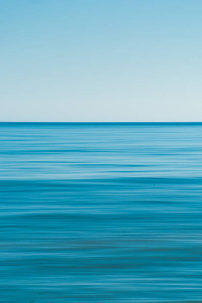 Minimalist Seascape with Calm Horizon