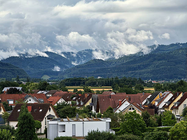 Dark clouds over the Black Forest
