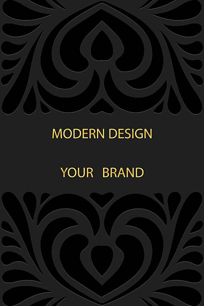 istock Ethnic black background, tribal design cover, banner, wallpaper. Geometric vintage pattern, embossing. Ornaments, arabesques, mandala, fresco. Artistic traditions of the East, Asia, India, Mexico, Aztec. 2227108244