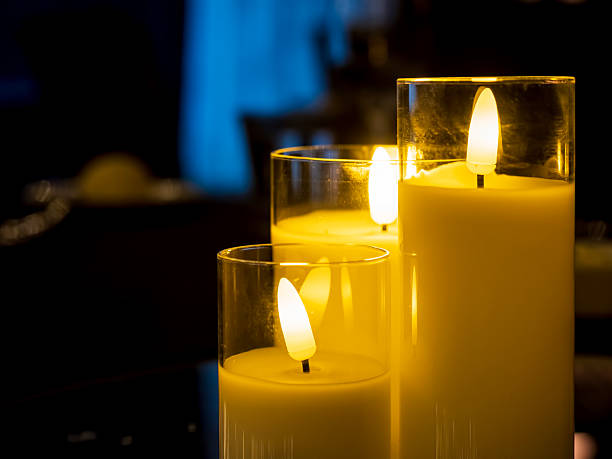 istock LED Candles that are battery-operated 2227113749