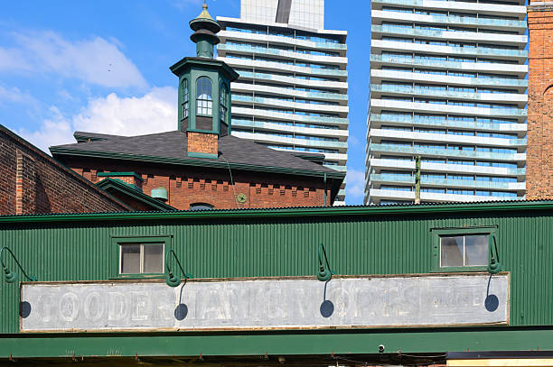 Old New Architectural Contrast Building