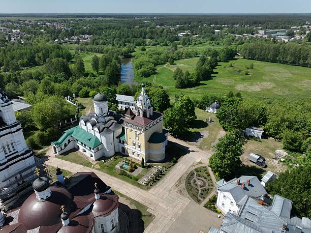 istock Holy Annunciation Monastery, Kirzhach, architectural detail 2227132146