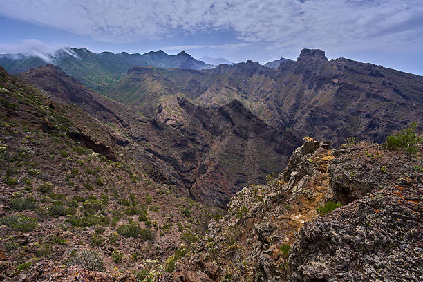 istock Wide canyon view in Teno mountains 2227135834