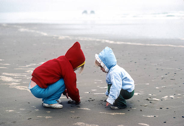 istock Rockaway, OR - Sisters on Beach - 1983 2227141233