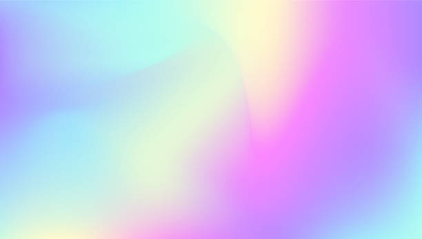 istock Abstract Background. Blur Effect. Iridescent Texture. Girlie Flyer. Hipster Fluid. Soft Futuristic Illustration. Pink Neon Texture. Pearlescent Gradient. Purple Abstract Background 2227167199