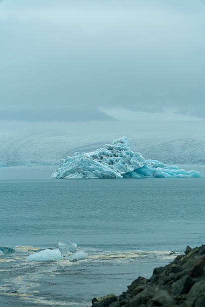 Glacier Lagoon near Diamond beach Iceland