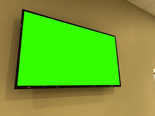 istock Wall mounted Green Screen Tv in Hotel Lobby 2227170206