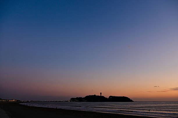istock Enoshima at dusk 2227179273