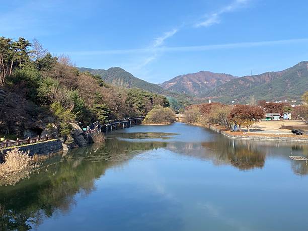 istock Peaceful Reflections at Uirimji and a Refreshing Walk in Jecheon, South Korea. 2227192725