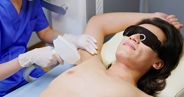istock male laser armpit hair removal 2227193269